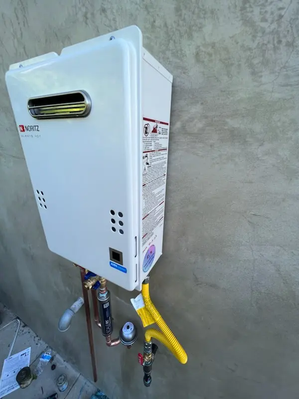 Tankless water heater installation for Wimbledon Estates homes